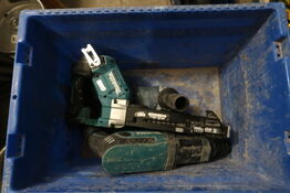 3 stk. akku håndværktøj MAKITA/BOSCH DHR202 m.fl.