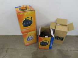 4 stk. Parlamper - EUROLITE og STAGE LINE