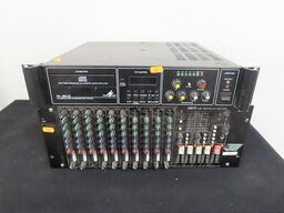Mixer til rack og cd-afspiller til rack INTERM LM-9414