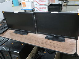 2 stk. HP LA2206xc 22" skærme