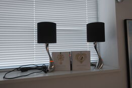 2 stk. lamper og julepynt GEORG JENSEN 