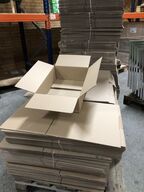 300 stk Papkasser til emballage/forsendelse/opbevaring 