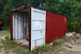 20' container uden indhold