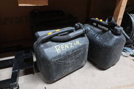 4 stk. jerrycans