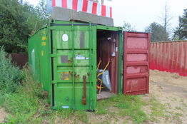 20' container uden indhold
