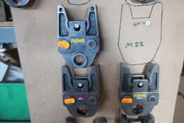 3 stk. klemmekæber REMS/ROLLER
