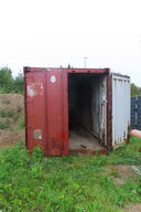 20' container uden indhold