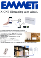 Indendørs airconditionenhed EMETTI Cond. Monoblocco Xone-1018 DC