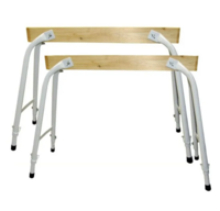 4 stk. Arbejdsbukke justerbar 60-90cm.