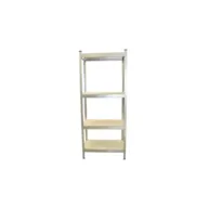 3 stk. Work-it Stålreol 4 hylder 280 kg. 35x75x180cm.