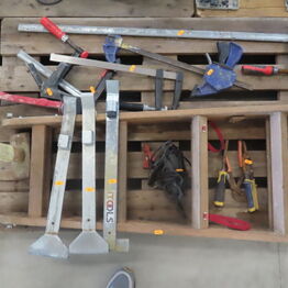 Overskud fra tømrerfirma, MAKITA, DEWALT mv.