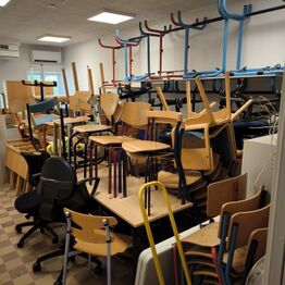 Bornholms Efterskole - Opsamling *værksted, Inventar m.m.