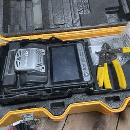 Maskiner fra leasingselskab & CJ Fiber - Sorø