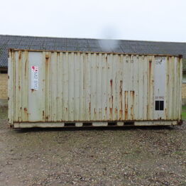 M2 Byg Del 6 *Container og Skurvogn - M.V* UDLEVERING EFTER AFTALE