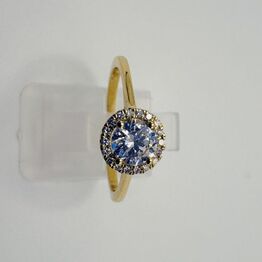 Klassiske smykker, solitaire ringe, halskæder med diamanter og tennisarmbånd i 14 kt guld