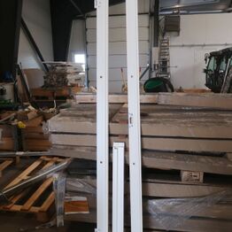 Byggematrialer, trailersider, arbejdstøj, m.m.