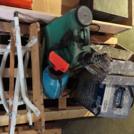 Overskudsauktion # VÆRKTØJ # MASKINER # VARELAGER # STILLADSER