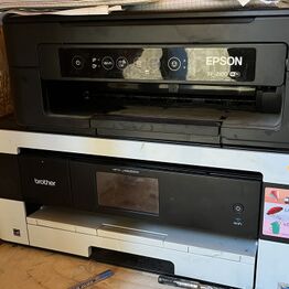 Container med Værktøj, Cementblander m.m.