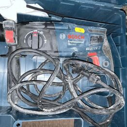 Container med Værktøj, Cementblander m.m.