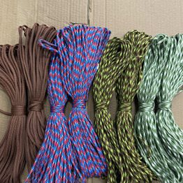 Faldskærmsliner/tov - fragtfri i DK inkluderet