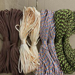 Faldskærmsliner/tov - fragtfri i DK inkluderet