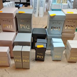 Konkursauktion over parti make-up