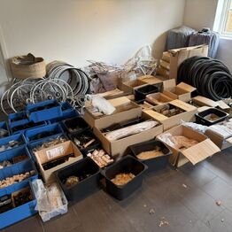 Cykeldele, stel, fælge fra BIOMEGA mm. (MOMSFRI)