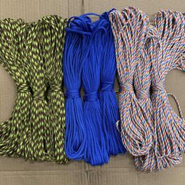 Faldskærmsliner/tov - fragtfri i DK inkluderet