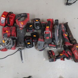 DEWALT # MILWAUKEE # VÆRKTØJ & VARELAGER # KONTOR # BIL & TRAILER