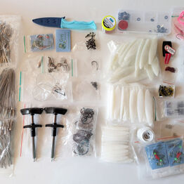 Overskud fra Fiskeudstyrs webshop *del 11* (se beskrivelse)