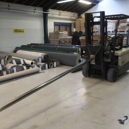 Hoka Tæpper og Gulve Sønderborg A/S *Del 3 - Værktøj - Truck/Stabler - Lagerinventar*