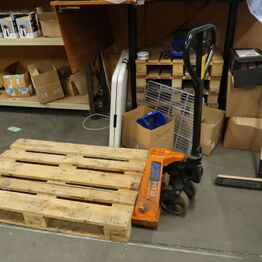 KEN Storkøkken A/S *Stabler, Pallereoler, Elektronik m.m.*