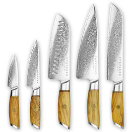 Eksklusive kokkeknive samt pander og herreure *Sendes gratis ved endt auktion*