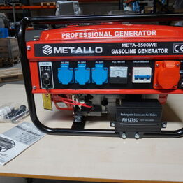 Metallo 8500W Benzin generatorer