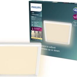 Auktion over Philips led sceneswitch loftlamper Slim 40x40 cm dæmpbar via kontakt(kræver ikke dæmper)