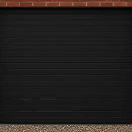 *Garageporte med el motor - forskellige mål og farver *