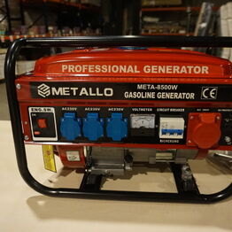 Metallo Meta-8500W benzin generatorer