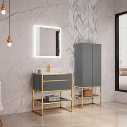 Overskud af badeværelsesmøbler fra Denform