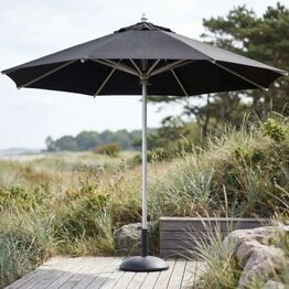 *Parasoller fra Cinas i farven, natur eller sort Ø 3,3 meter - BEMÆRK mindsteprisen er 1400,- inkl. fragt ex. moms og salær *