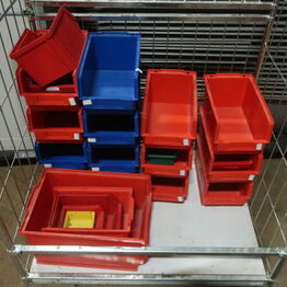 Værktøj, el. palleløfter, borde m.m.