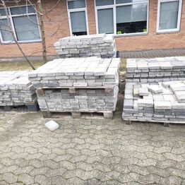 AMU Vest "Del 14" - Container, Belægningssten, kloarkrør mv.