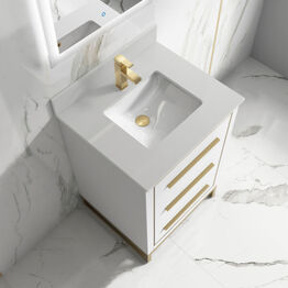 Overskud af badeværelsesmøbler fra Denform