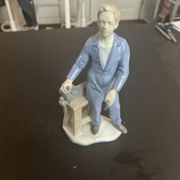 PORCELÆNSFIGURER Bing & Grøndahl, GDR, Graefenthal mm.