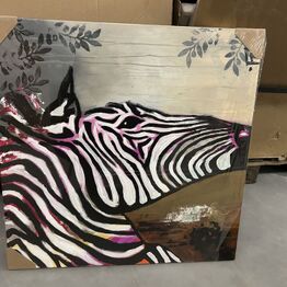 Maleriauktion med malerier fra Malerifabrikken