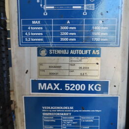 STENHØJ AUTOLIFTE # LYNAUKTION