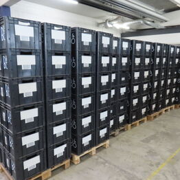 Lagertransportkasser fra Bang & Olufsen