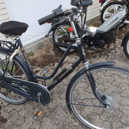 Køretøjer *Motorcykel, veteranknallerter, ubrugt elcykel m.v.*