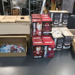 Legetøj i salgsæsker, ubrugt