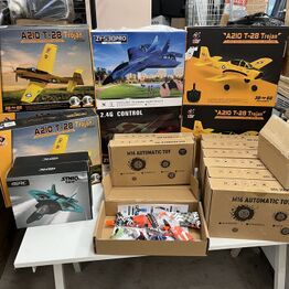 Legetøj i salgsæsker, ubrugt