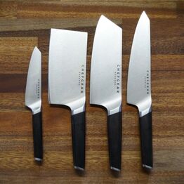 Eksklusive kokkeknive samt pander og herreure *Sendes gratis ved endt auktion*